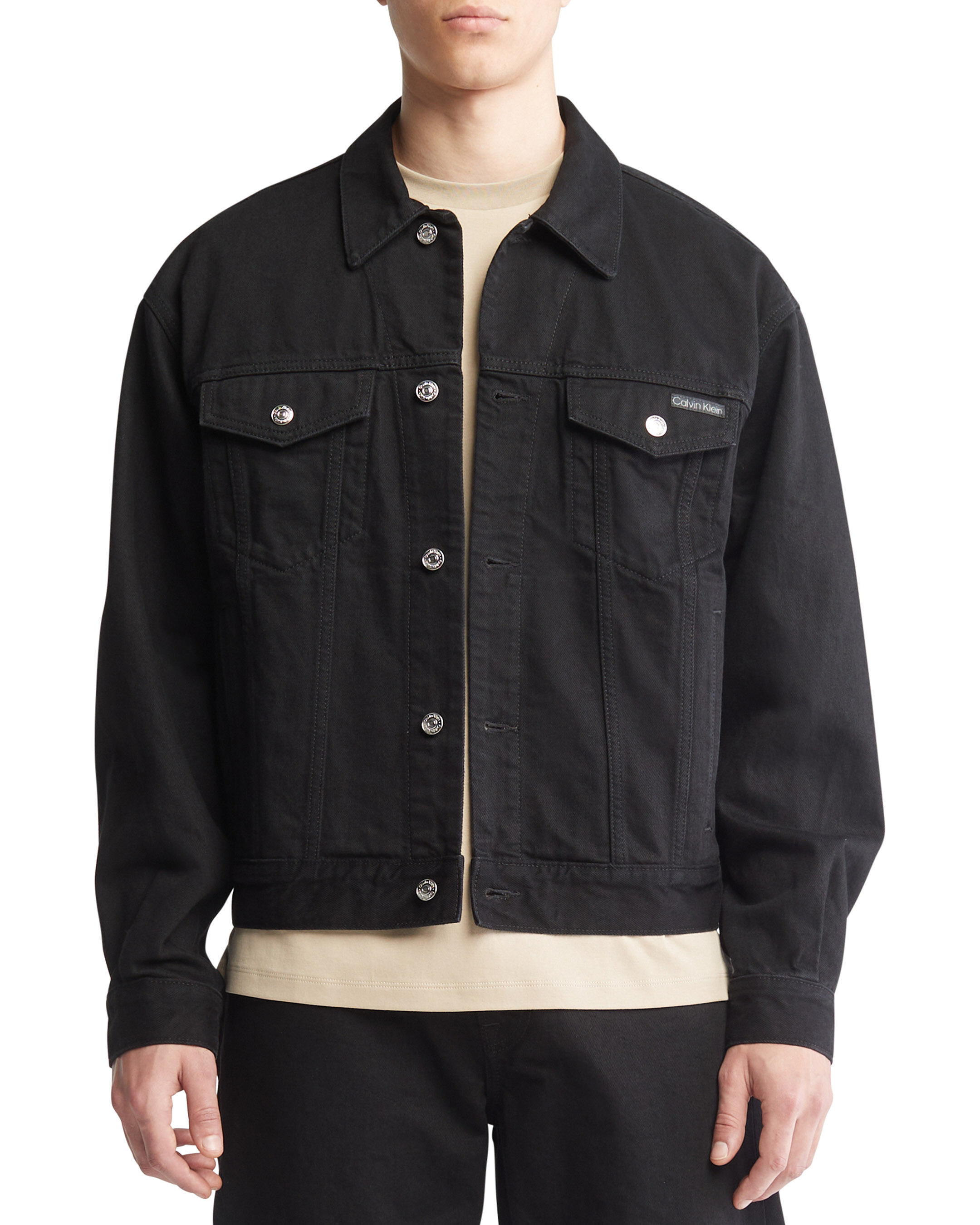 Calvin klein denim jacket sale cheap