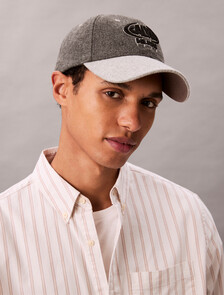 Calvin Color Block Baseball Cap, Alloy, hi-res