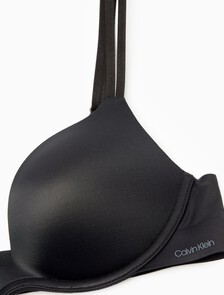 Liquid Touch Push Up Plunge Bra, Black, hi-res