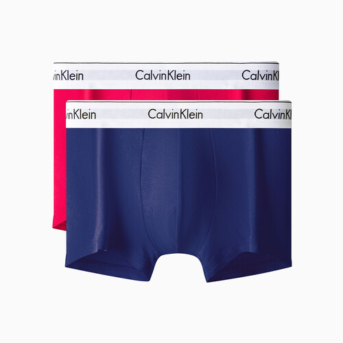 MODERN COTTON 貼身短版四角褲（2 件組） BLUE