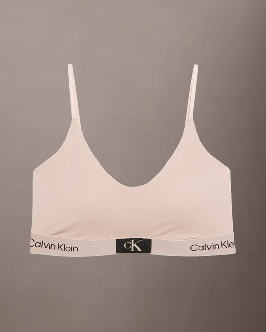 CALVIN KLEIN 1996 薄墊無鋼圈胸罩