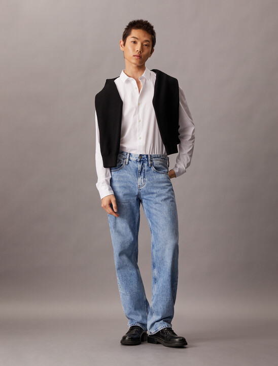 Eco Cool 90 年代直筒牛仔褲
