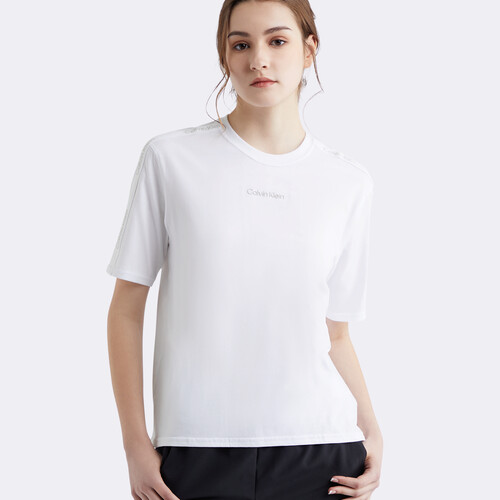 Essentials Plus 標誌 T 恤 BRILLIANT WHITE