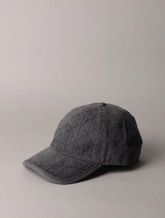 Burnout Emblem Logo Denim Cap