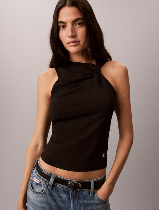 Cotton Stretch Sensual Tank Top