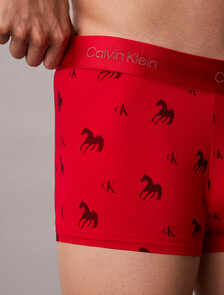 Lunar New Year Low Rise Trunk, Untamed Horses_Rouge, hi-res