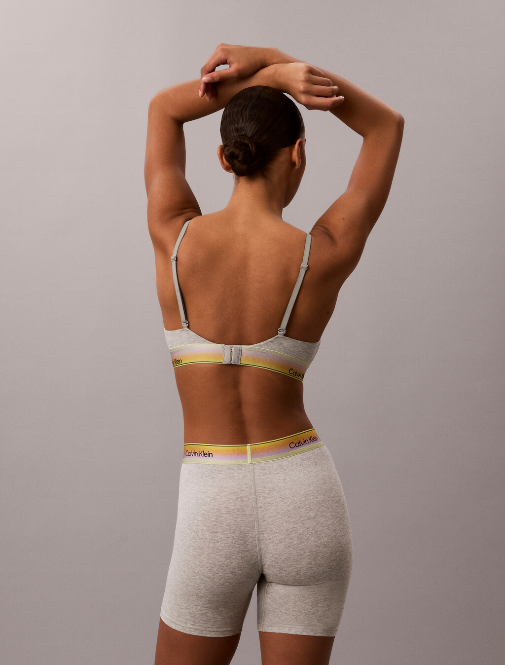 Pride 薄襯三角胸罩, Grey Heather, hi-res