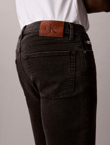 Slim Denim Shorts, CK ESSENTIAL BLACK, hi-res