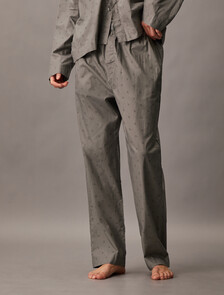 Comfort Cotton 棉質睡裝長褲, 17496 DIAMOND LOGO+BRUSHED NICKEL, hi-res