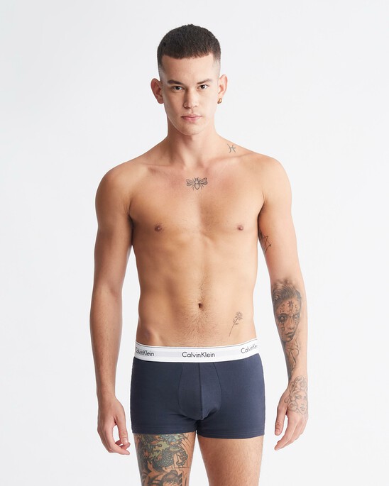 Calvin Klein Men's Stretch Cotton Multipack Low-Rise Trunks