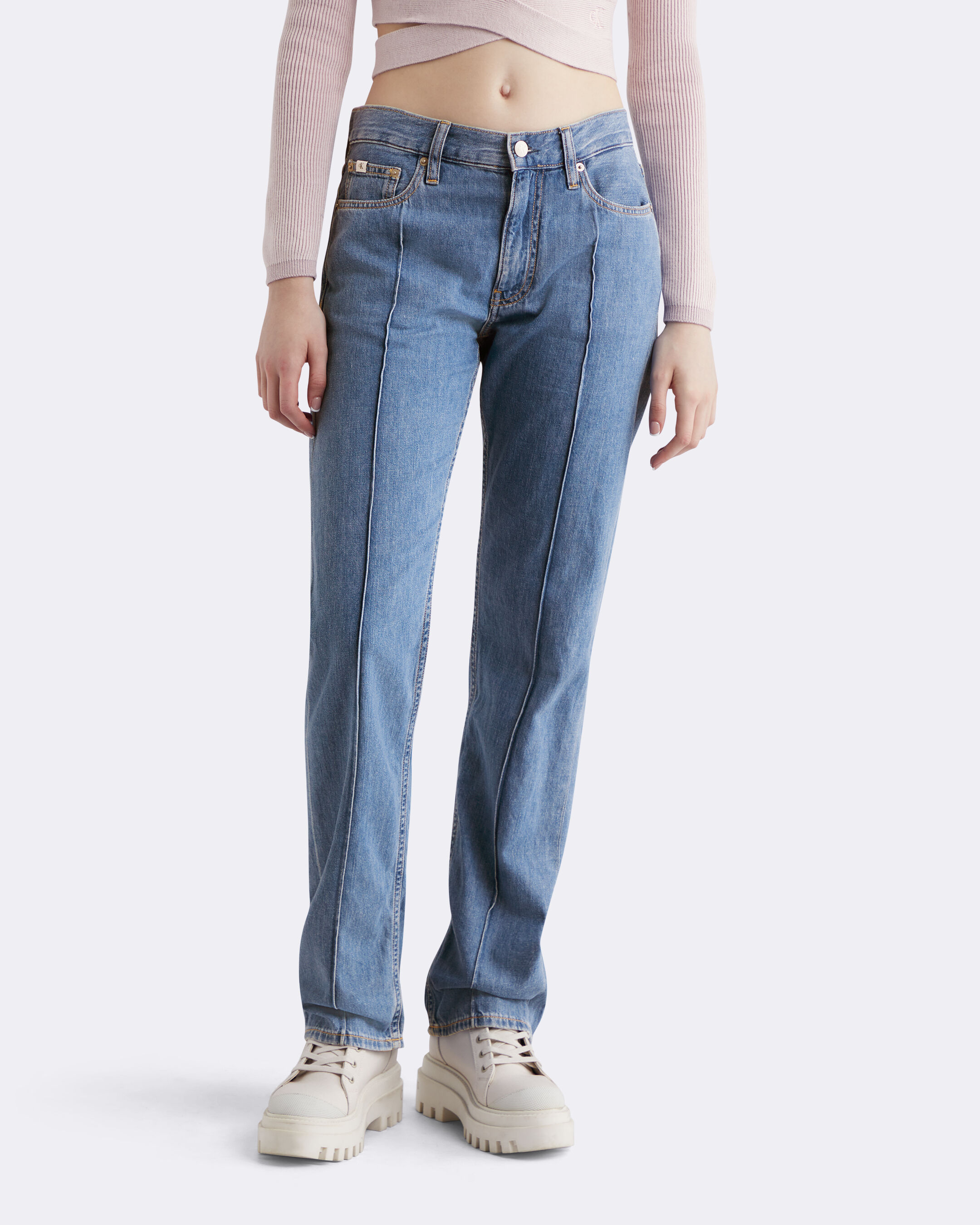 Linen blend jeans discount