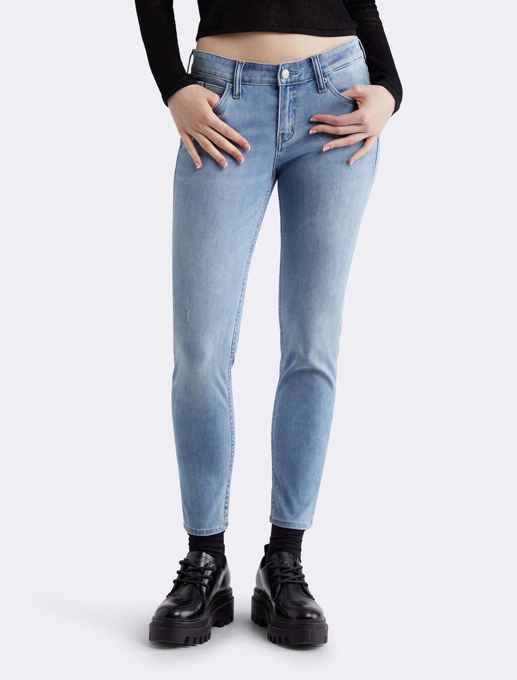 37.5 Bi-Stretch Body Ankle Jeans, 215LIGHT, hi-res
