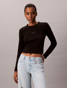 LS MONOLOGO BABY TEEBlack, Black, hi-res