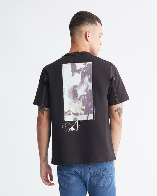 MODERN WORKWEAR 對比縫線 T 恤