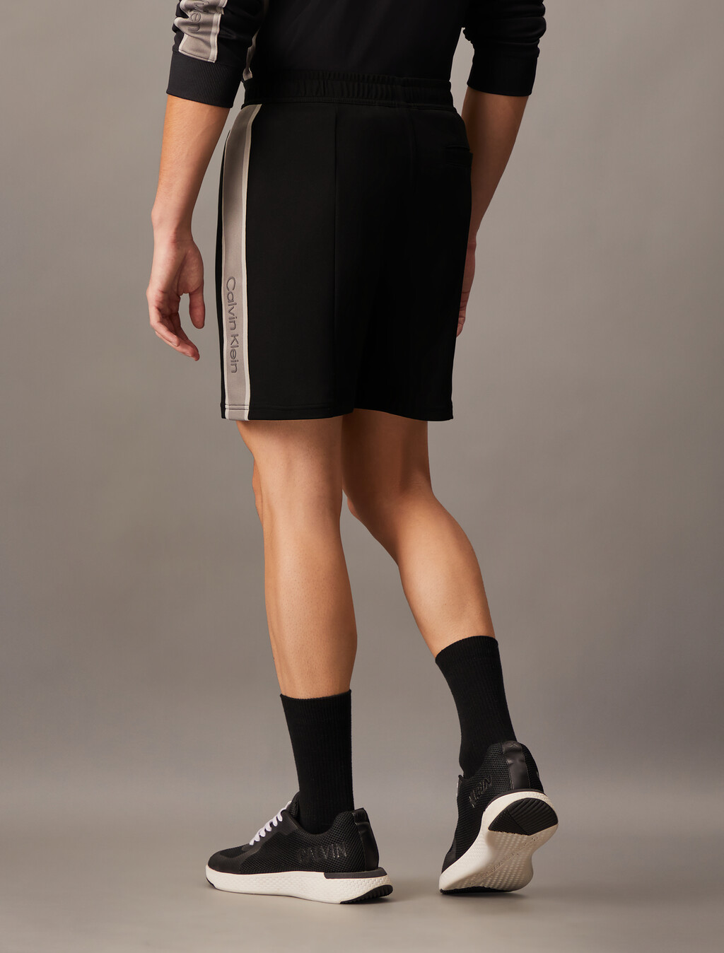 Sport Icon Knit Shorts, Black Beauty, hi-res