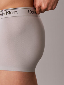 Microfiber Mesh Cooling Low Rise Trunk, Harbor Mist, hi-res