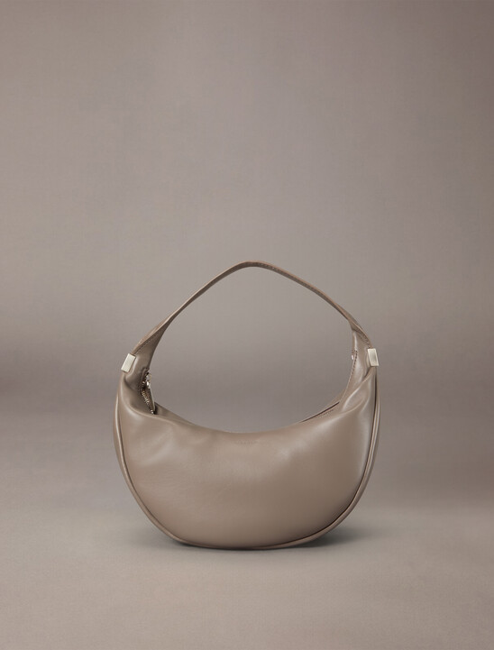 CK Pinched Soft Crescent Bag