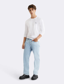 Monologo 後背圖案 T 恤, Bright White/Ck Black, hi-res