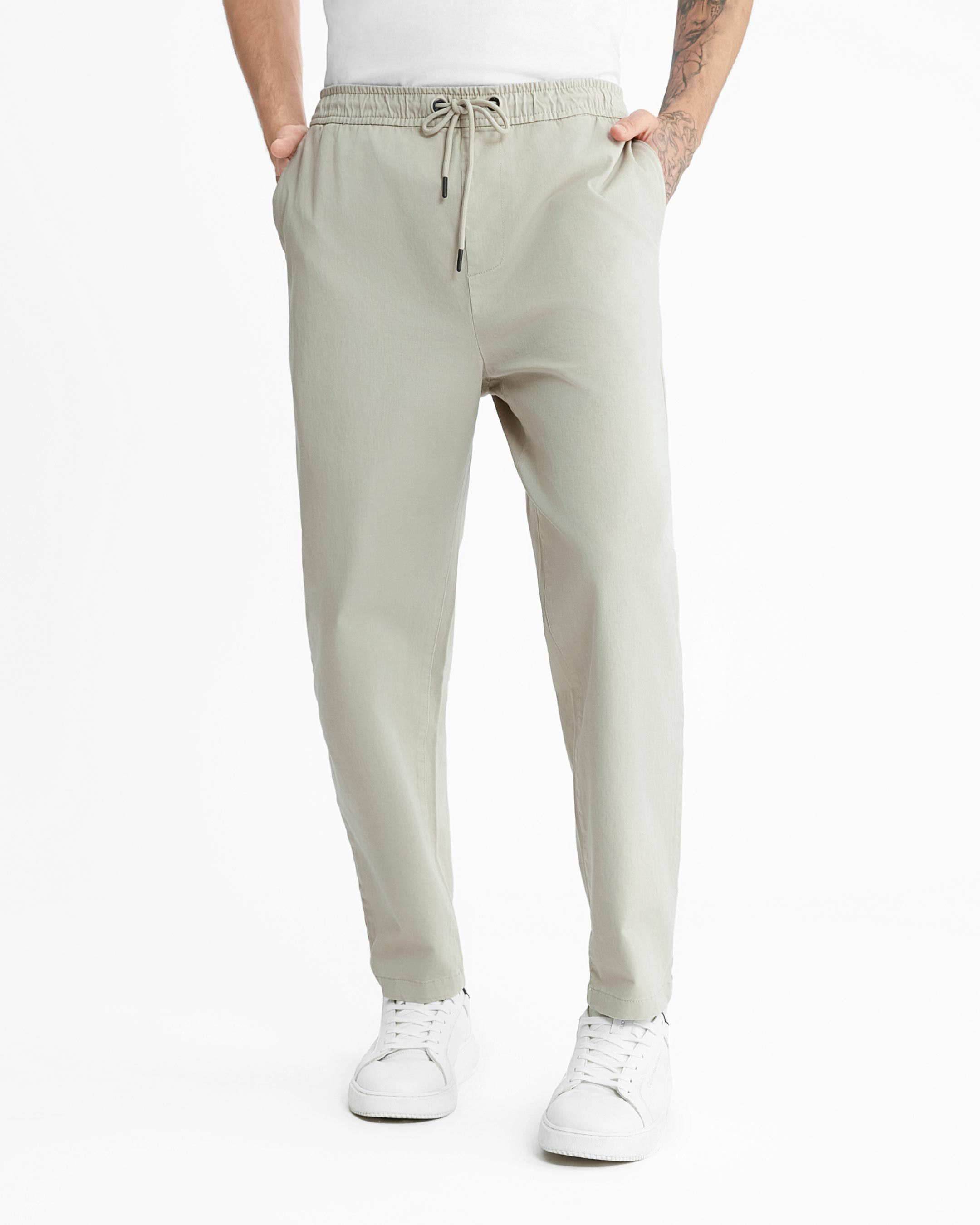Slim Drawcord Chinos natural Calvin Klein Taiwan