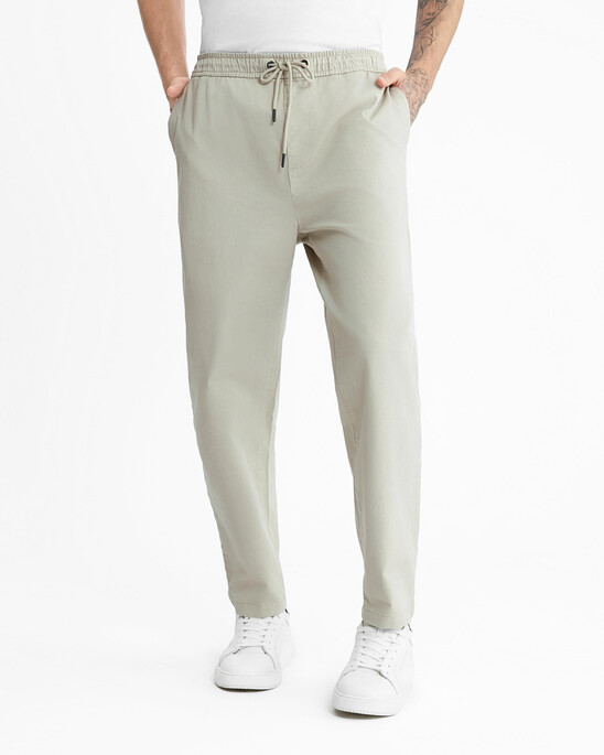 Slim Drawcord Chinos