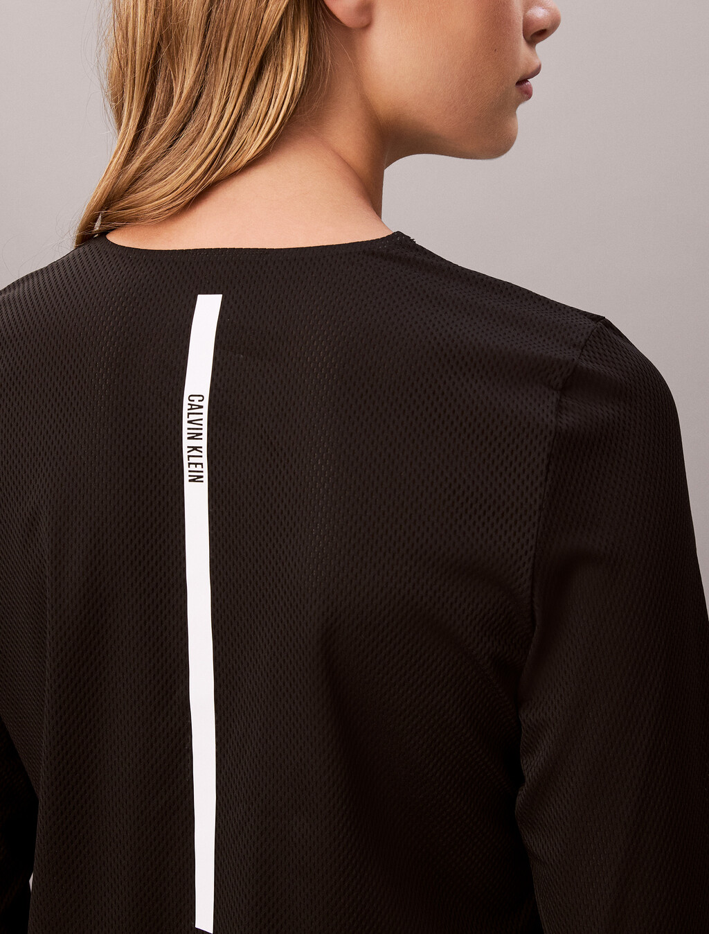 Intense Power 網眼上衣, Black, hi-res