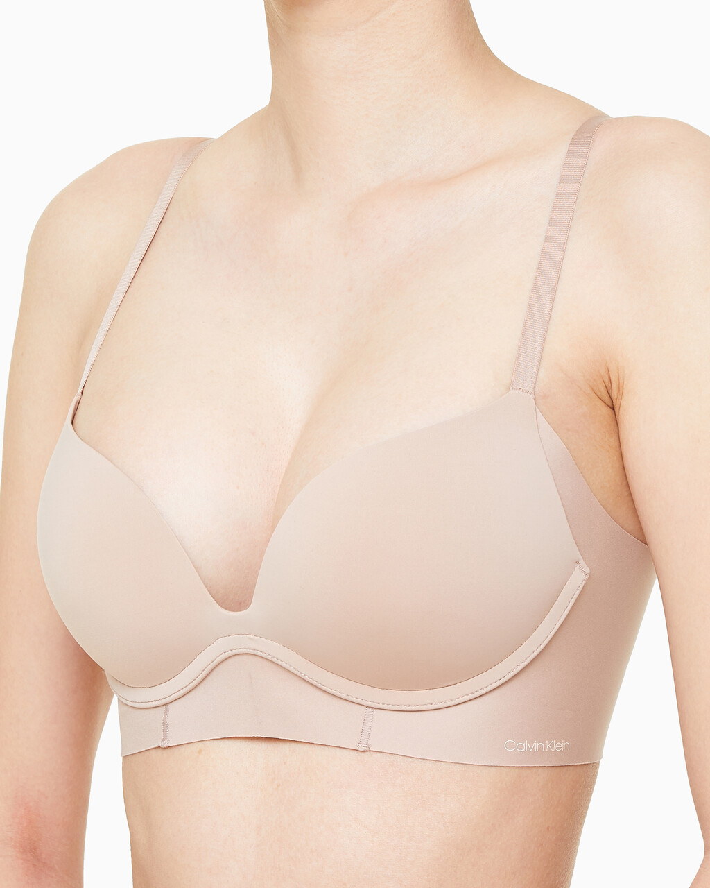Invisibles Push Up Plunge Bra, natural