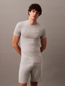 Ultra Soft Modal Sleep Shorts, B10 Grey Heather, hi-res