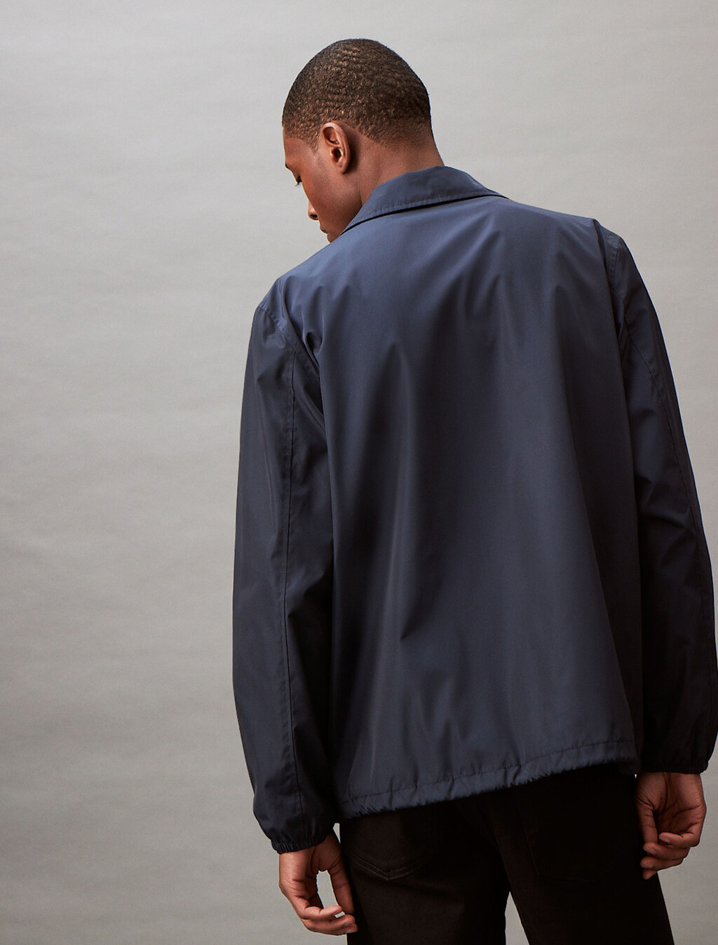 Nylon Coaches Jacket, Dark Sapphire, hi-res