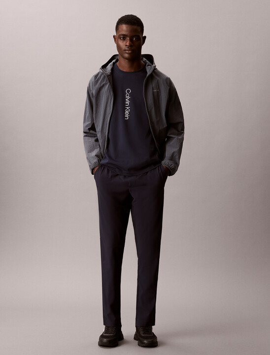 棉質混紡健身 T 恤