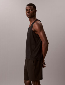 Icon Sport Mesh Tank Top, Black, hi-res