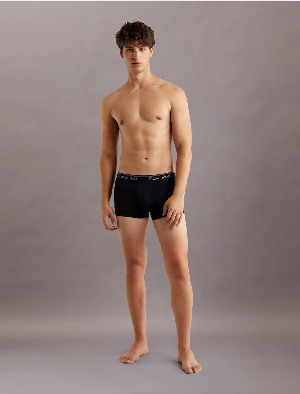 Logo Low Rise Trunk 3 Pack, Black, hi-res