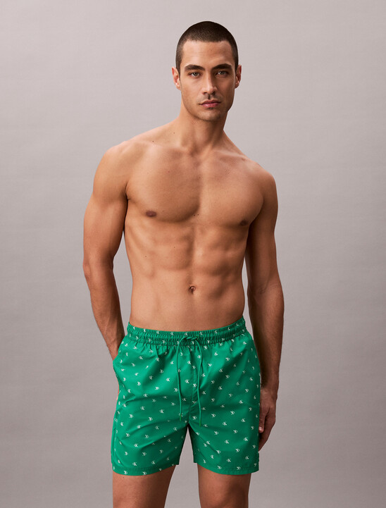 Solid Swim Shorts