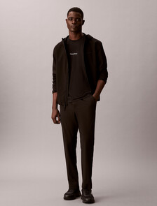 抗潑水運動性能長褲, Black, hi-res