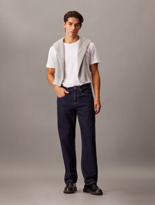 同色調 Monogram 標誌刺繡 T 裇, Bright White, hi-res