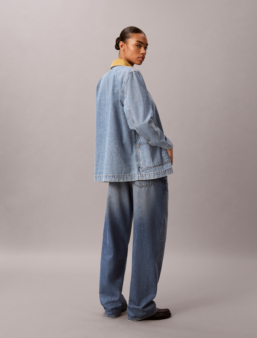 Utility Denim Jacket, TINTED APOLLO, hi-res