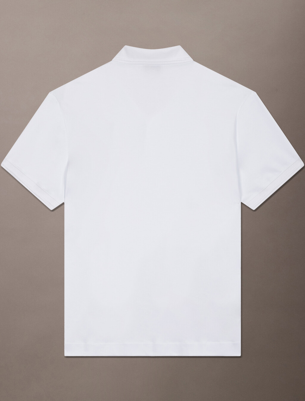 Monogram 壓花標誌飾邊 Polo 衫, Brilliant White, hi-res