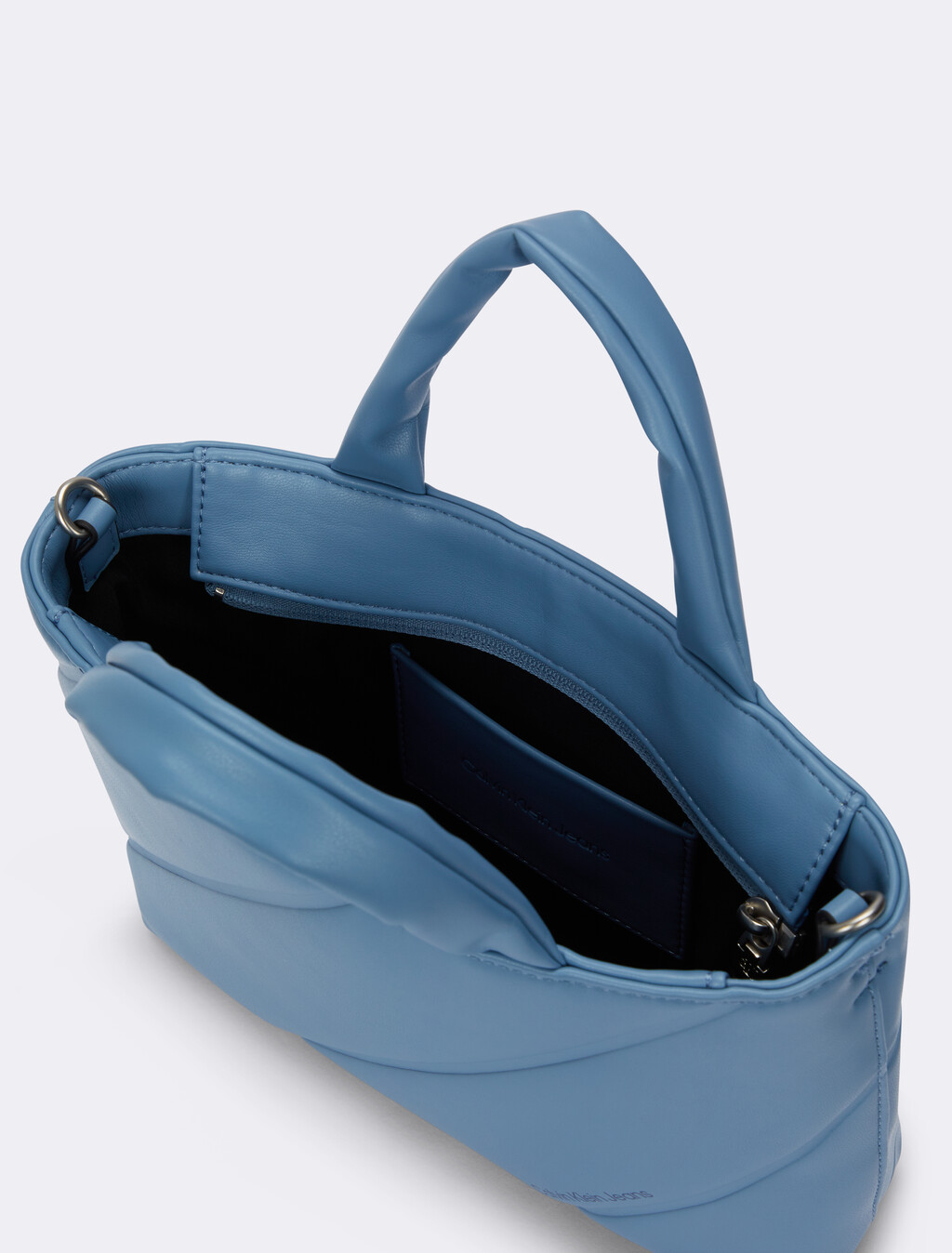Quilted Micro Tote, Blue Shadow, hi-res
