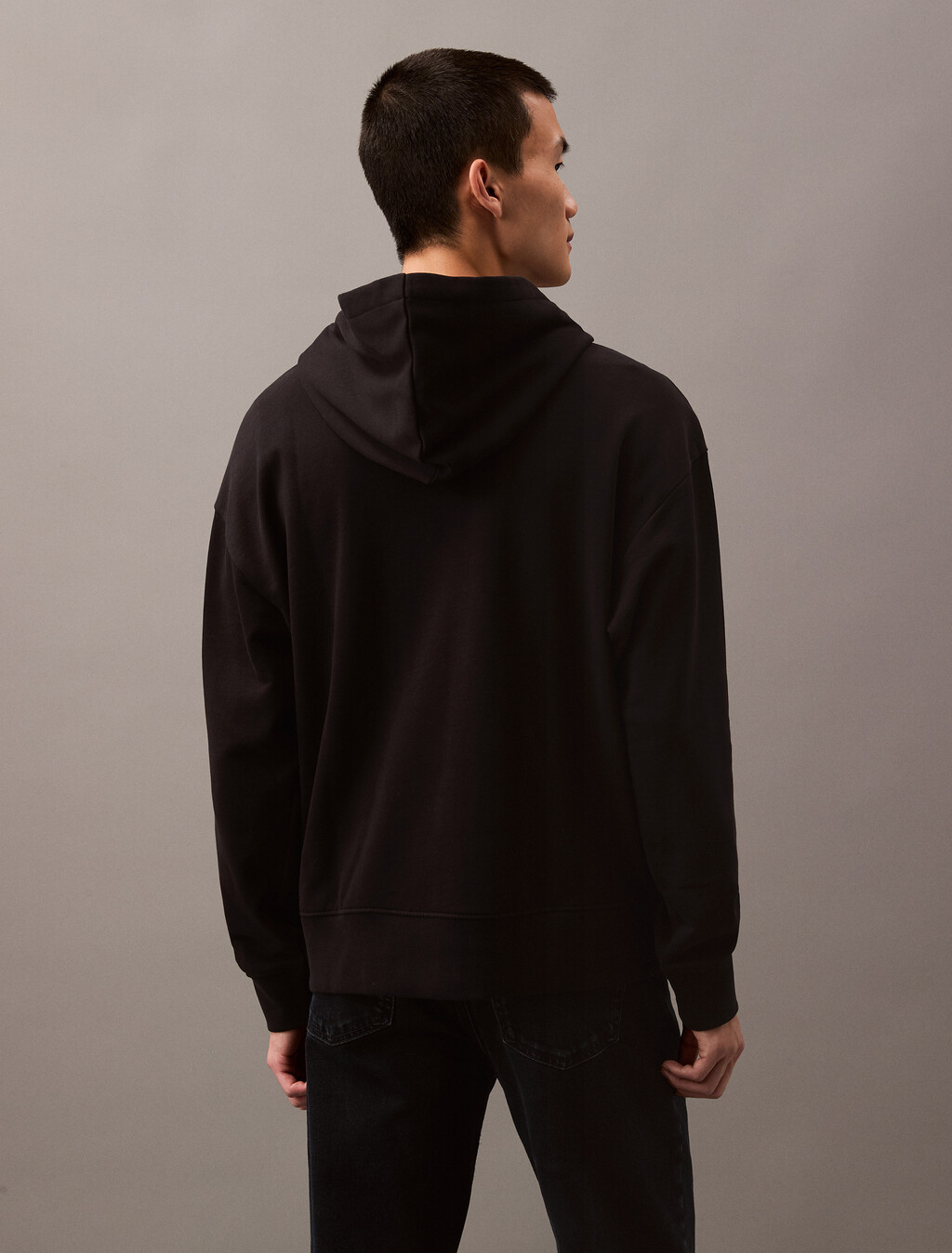 Hero Logo Terry Hoodie, Black Beauty, hi-res