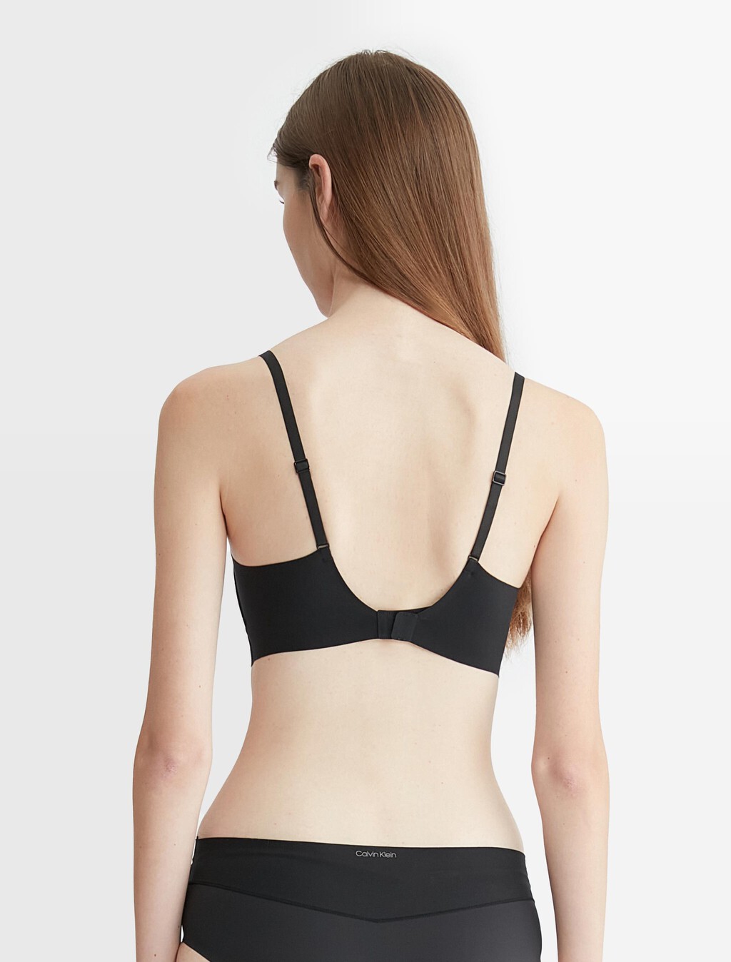Invisibles Lightly Lined Triangle Bra, Black, hi-res