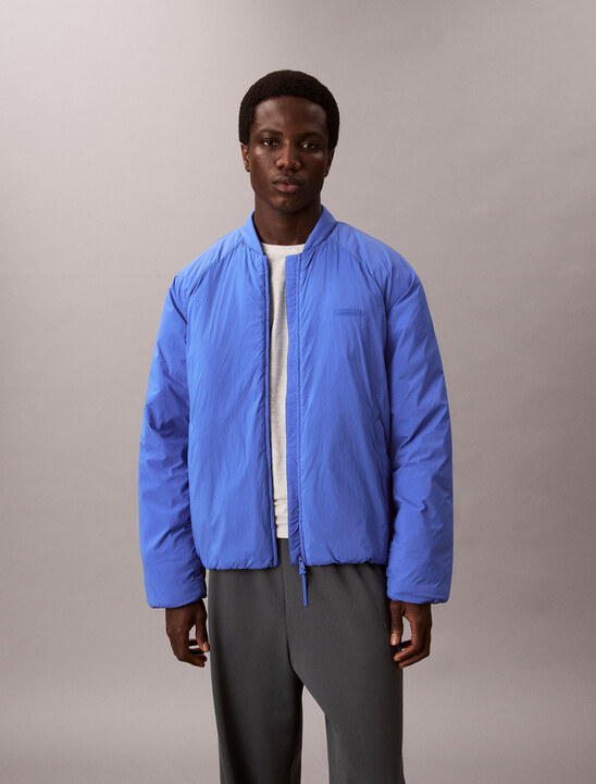 Nylon Bomber Jacket