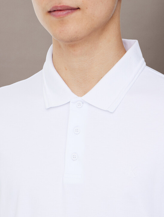 Monogram 壓花標誌飾邊 Polo 衫