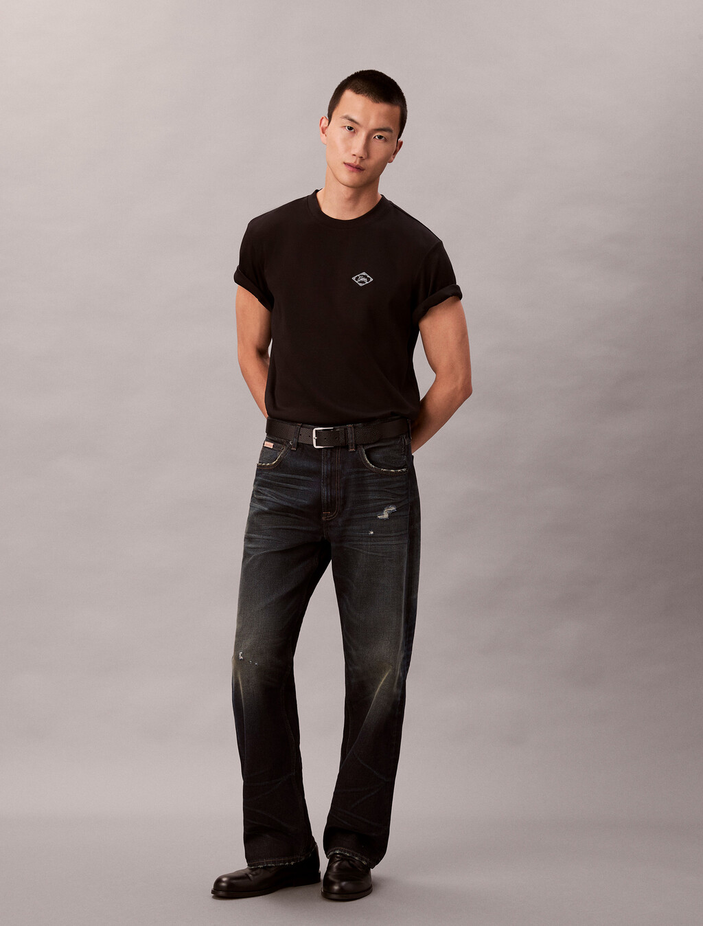 Easy Premium Matchbox Tee, Black, hi-res