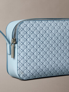 Allover Monogram Logo Camera Bag, PALEST BLUE AOP, hi-res