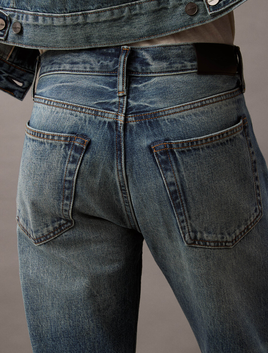 Selvedge Modern Loose Fit Jeans, ALLOY INDIGO, hi-res