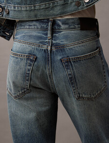 Selvedge Modern Loose Fit Jeans, ALLOY INDIGO, hi-res