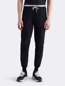 Double Waistband Tracksuit Bottoms, BLACK BEAUTY, hi-res