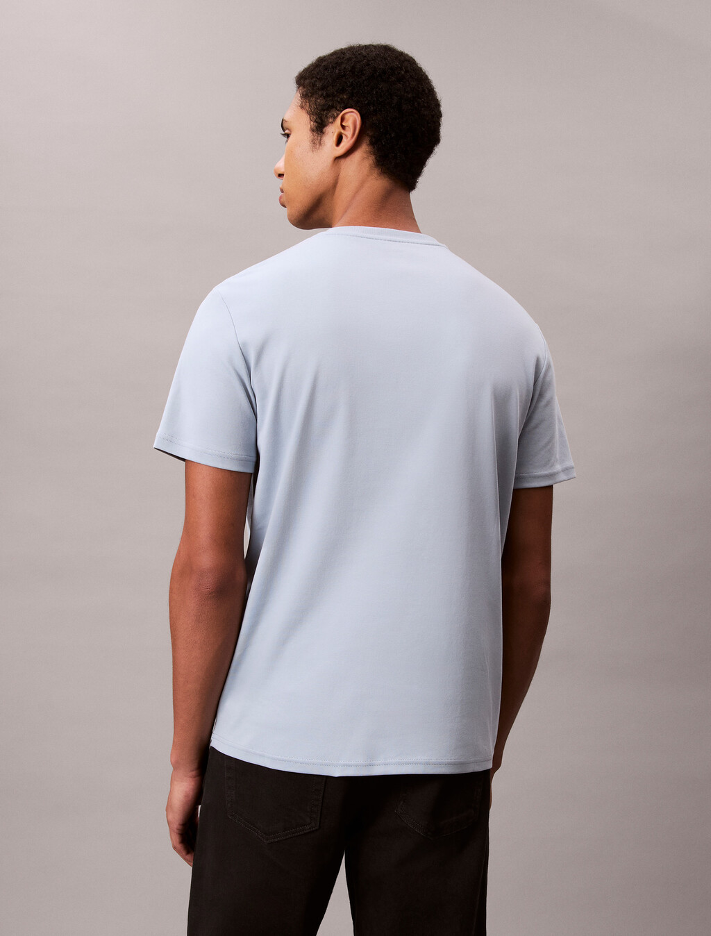 經典版型標誌 T 恤, Peace Blue, hi-res