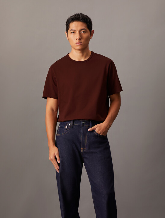 Calvin 雙絲光棉質 T 裇