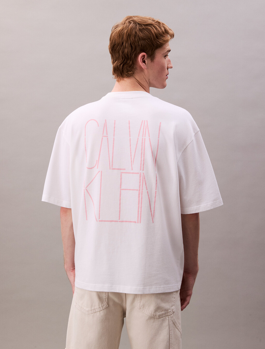 Pride Lovers In Graphic 寬版 T 恤, Bright White, hi-res