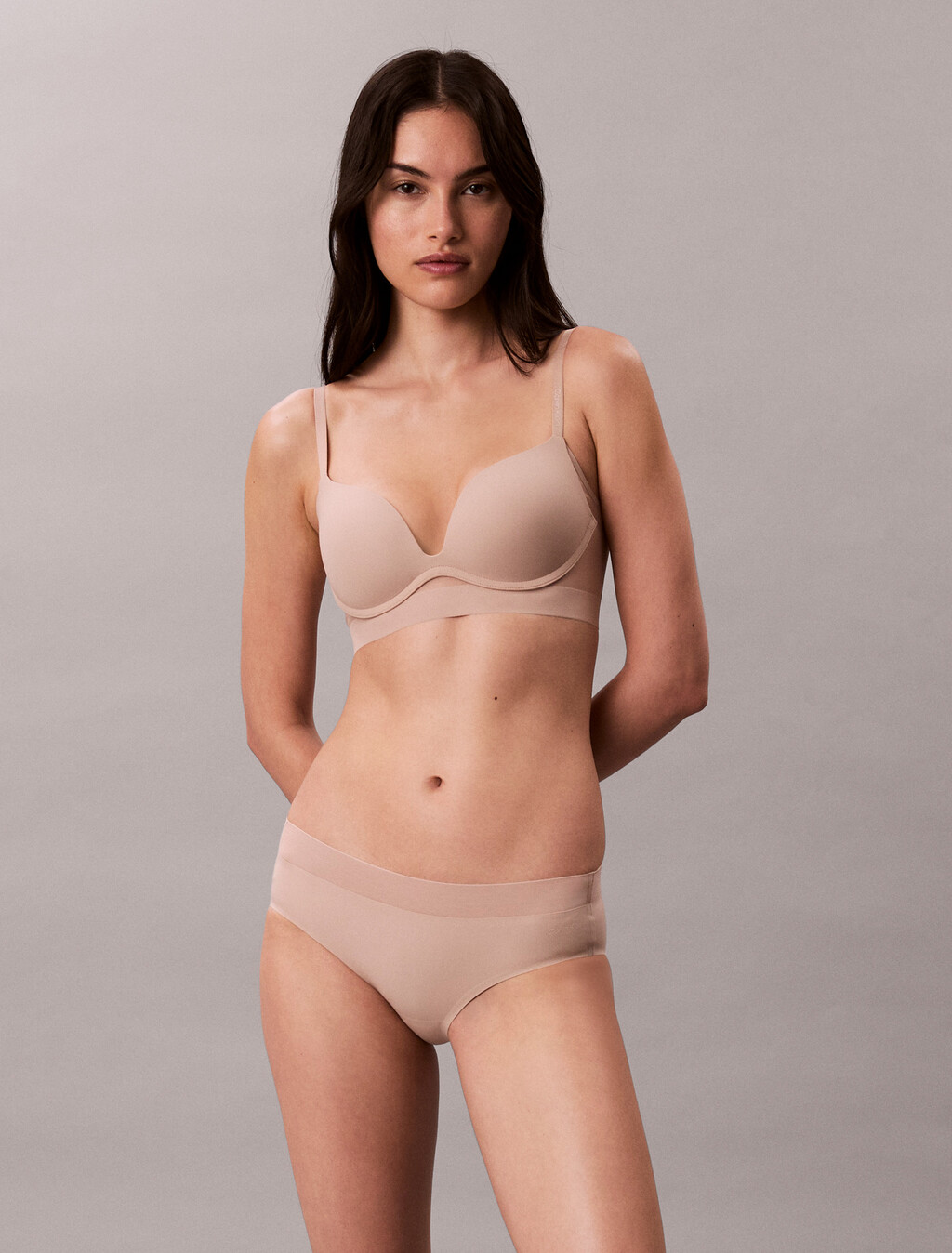 Invisibles Push Up Plunge Bra, Cedar, hi-res